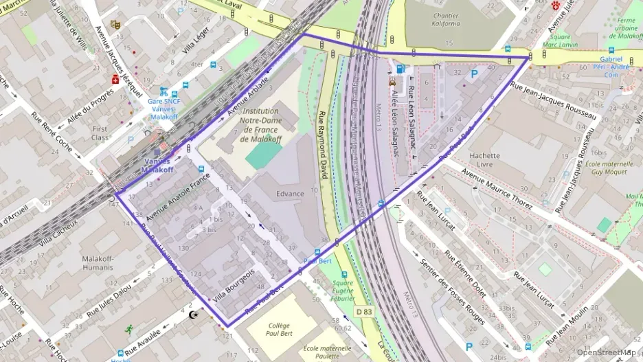 Appartement 37 m² une piece à vendre à Malakoff Appartement 37 m² une piece à vendre à Malakoff