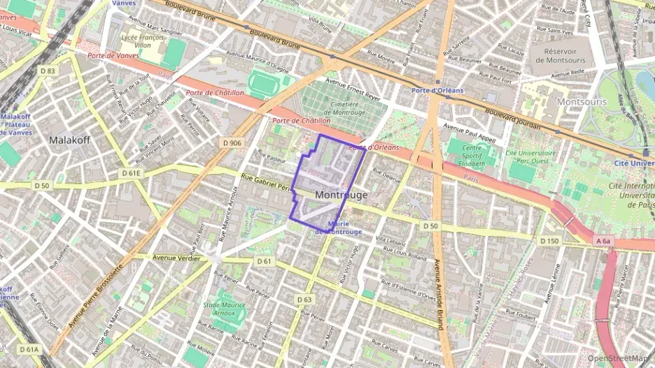 Appartement 69 m² trois pièces à vendre à Montrouge Appartement 69 m² trois pièces à vendre à Montrouge