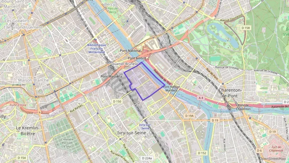 Appartement 95 m² cinq pièces à vendre à Ivry-sur-Seine Appartement 95 m² cinq pièces à vendre à Ivry-sur-Seine