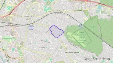 appartement de deux chambres 71 m² à vendre à Le Plessis-Trévise