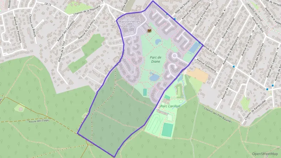 Appartement 60 m² trois pièces à vendre à Les Clayes-sous-Bois
