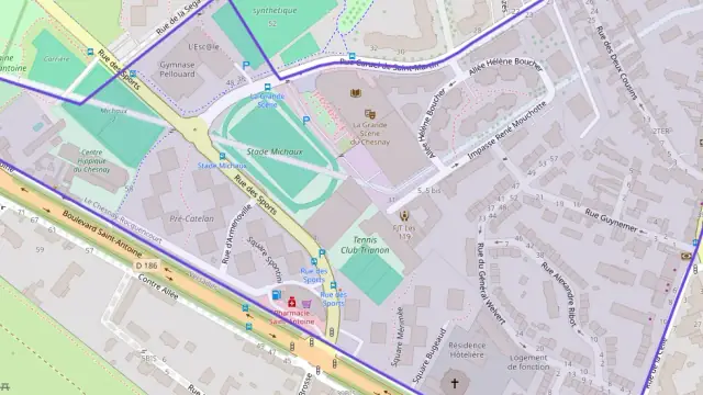 Appartement 91 m² trois pièces à vendre à Le Chesnay-Rocquencourt