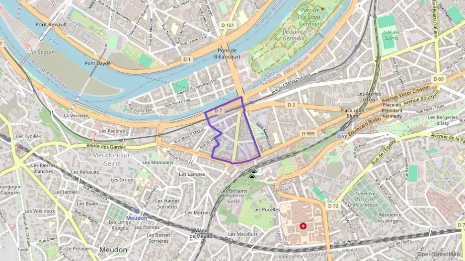Appartement 33 m² deux pieces à vendre à Issy-les-Moulineaux