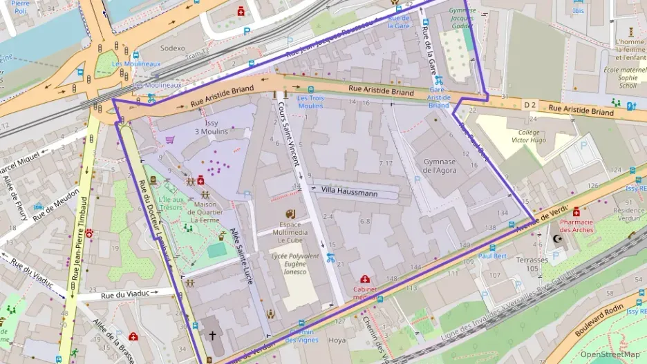 Appartement 50 m² deux pieces à vendre à Issy-les-Moulineaux