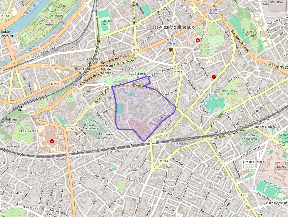 Appartement 88 m² quatre pièces à vendre à Issy-les-Moulineaux