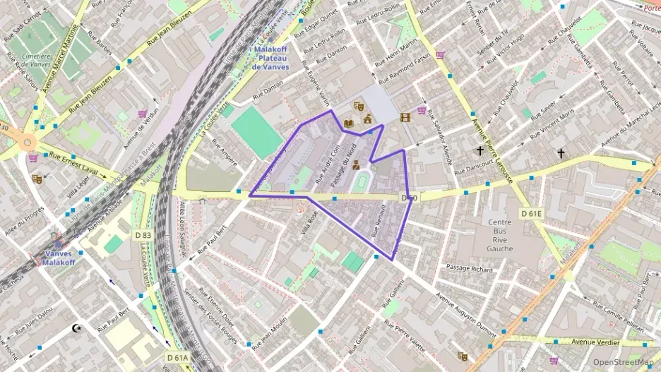 Appartement 42 m² trois pièces à vendre à Malakoff Appartement 42 m² trois pièces à vendre à Malakoff