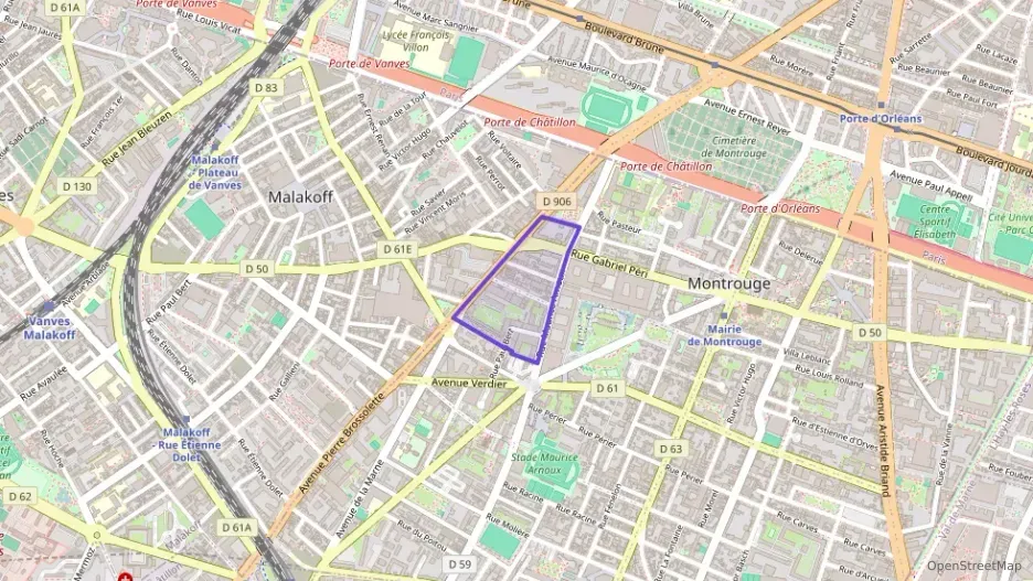 Appartement 50 m² deux pieces à vendre à Montrouge