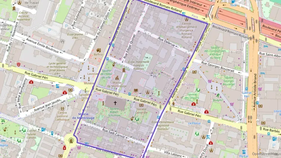 Appartement 54 m² trois pièces à vendre à Montrouge