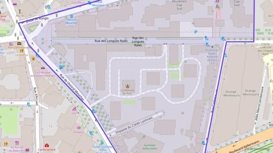 Appartement 45 m² deux pieces à vendre à Paris 13e Arrondissement