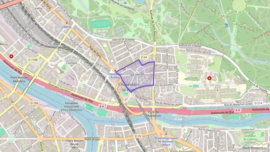 Appartement 61 m² trois pièces à vendre à Charenton-le-Pont