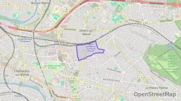 appartement de trois chambres 64 m² à vendre à Villiers-sur-Marne