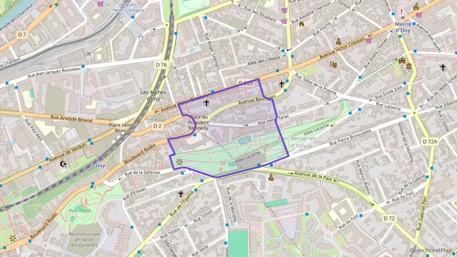 Appartement 45 m² deux pieces à vendre à Issy-les-Moulineaux