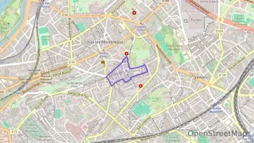 appartement de deux chambres 59 m² à vendre à Issy-les-Moulineaux