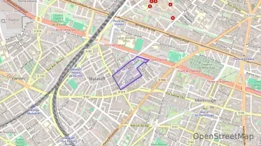 Appartement 42 m² trois pièces à vendre à Malakoff