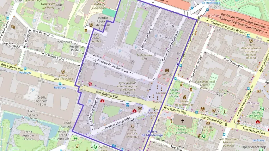 Appartement 40 m² deux pieces à vendre à Montrouge