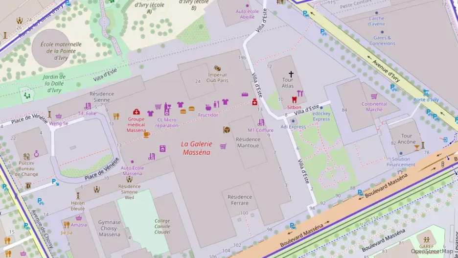 Appartement 43 m² deux pieces à vendre à Paris 13e Arrondissement