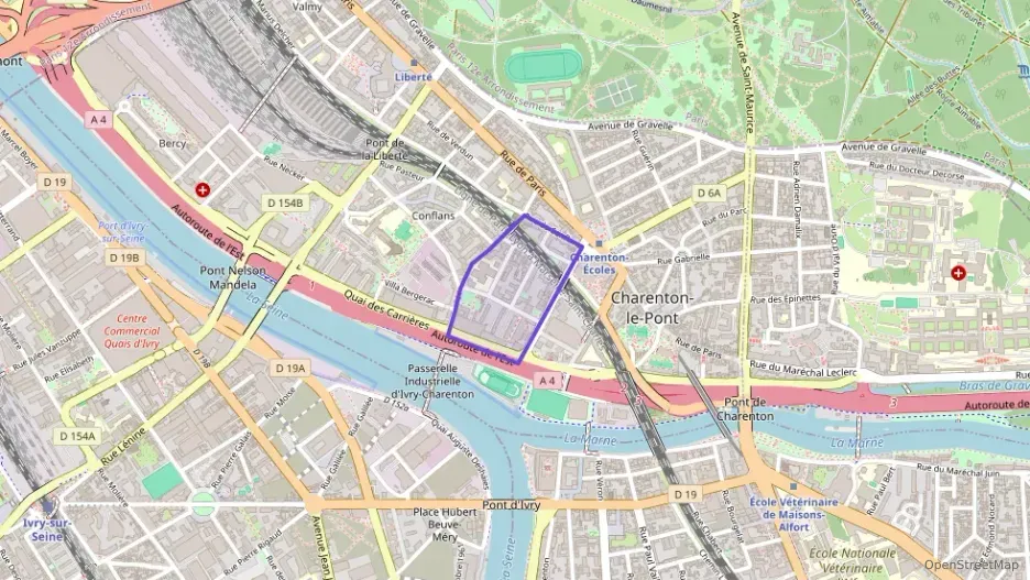 Appartement 57 m² cinq pièces à vendre à Charenton-le-Pont Appartement 57 m² cinq pièces à vendre à Charenton-le-Pont