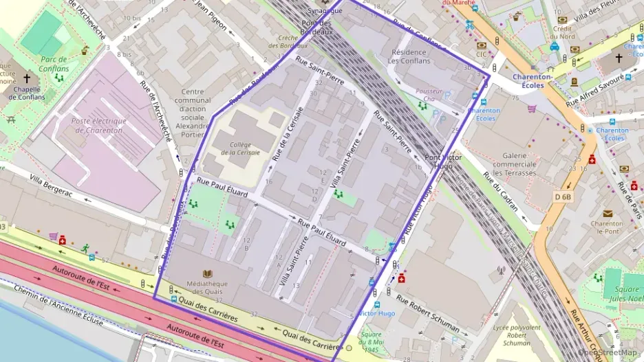 Appartement 50 m² trois pièces à vendre à Charenton-le-Pont