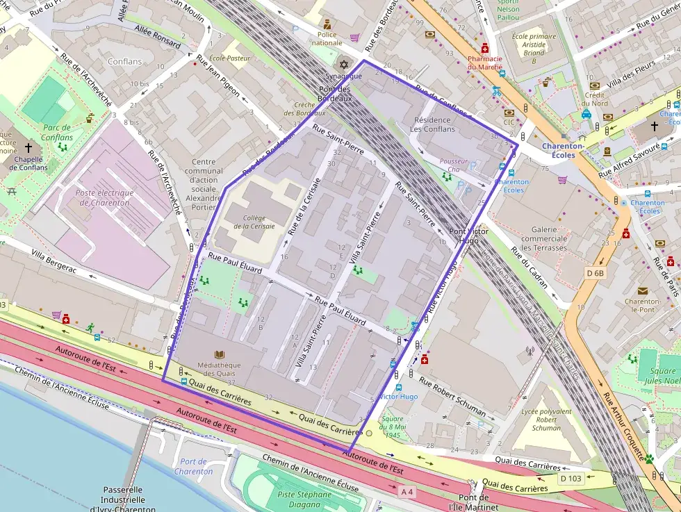 Appartement 50 m² trois pièces à vendre à Charenton-le-Pont