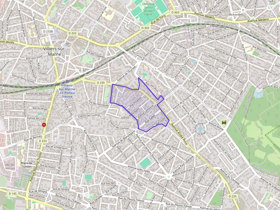 Appartement 57 m² trois pièces à vendre à Villiers-sur-Marne