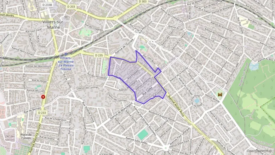 Appartement 47 m² deux pieces à vendre à Villiers-sur-Marne