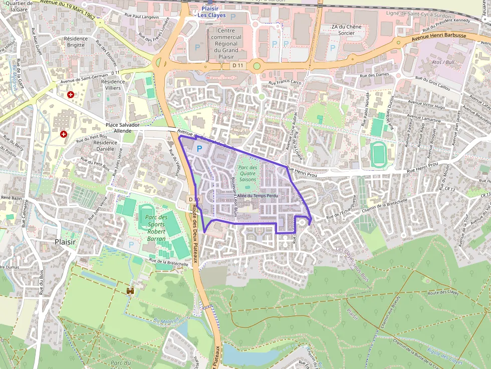 Appartement 67 m² trois pièces à vendre à Plaisir