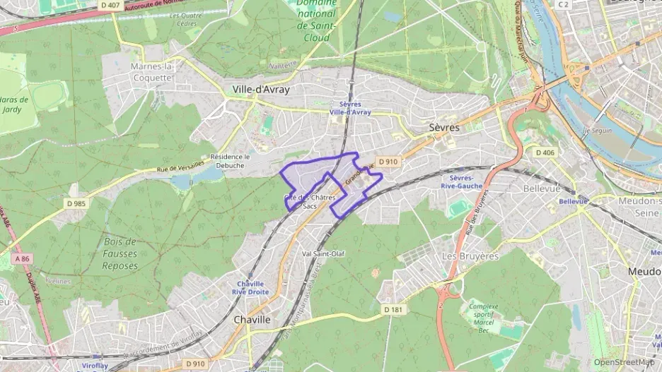 Appartement 70 m² trois pièces à vendre à Sèvres