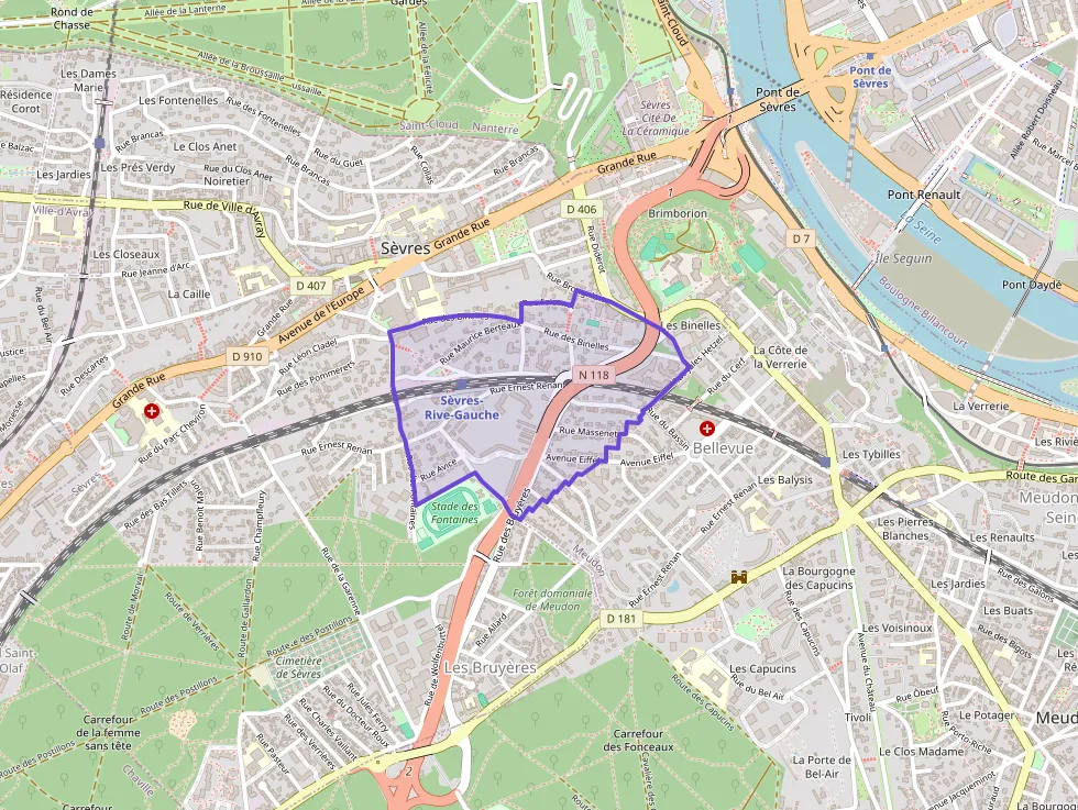 Appartement 93 m² quatre pièces à vendre à Sèvres