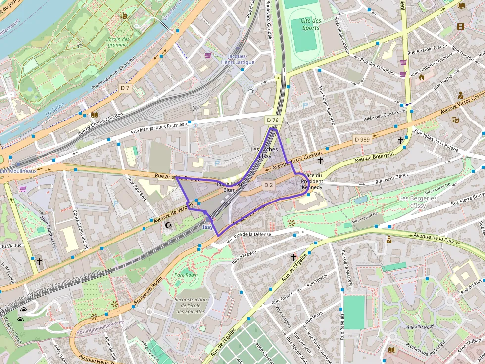 Appartement 44 m² trois pièces à vendre à Issy-les-Moulineaux