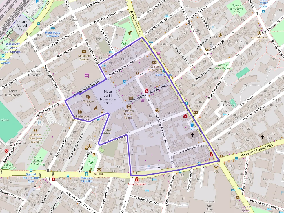 Appartement 47 m² trois pièces à vendre à Malakoff