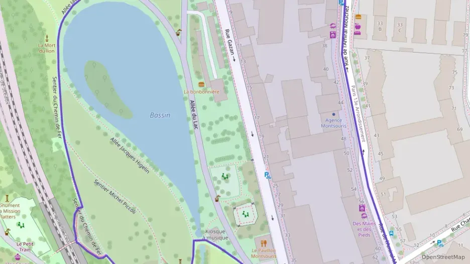 Appartement 60 m² trois pièces à vendre à Paris 14e Arrondissement