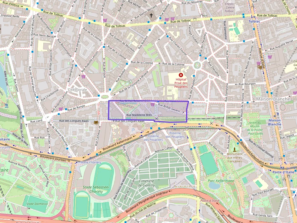 Appartement 35 m² deux pieces à vendre à Paris 13e Arrondissement