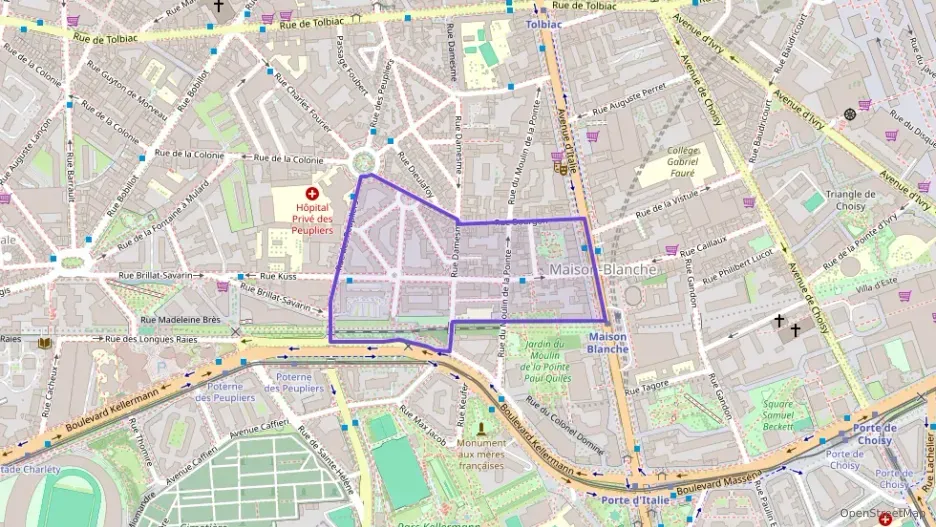 Appartement 52 m² trois pièces à vendre à Paris 13e Arrondissement Appartement 52 m² trois pièces à vendre à Paris 13e Arrondissement