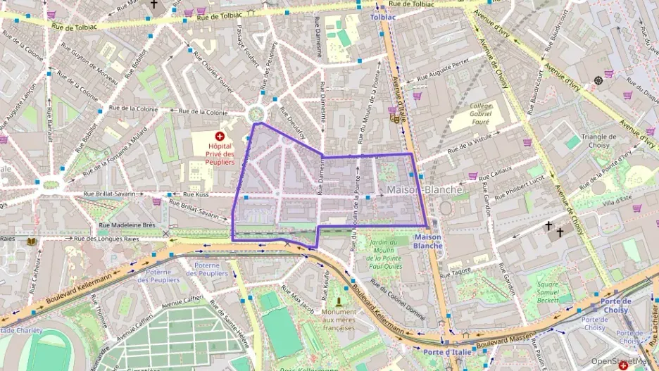 Appartement 36 m² une piece à vendre à Paris 13e Arrondissement