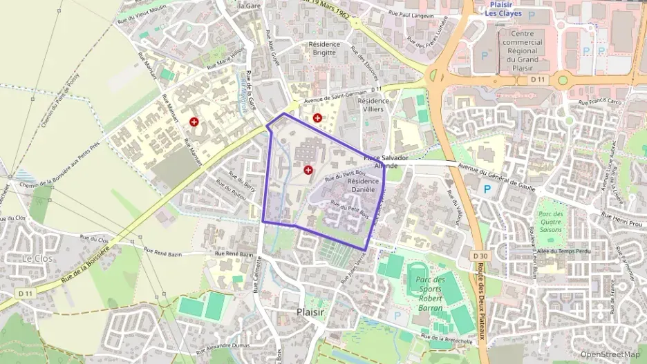 Appartement 68 m² trois pièces à vendre à Plaisir