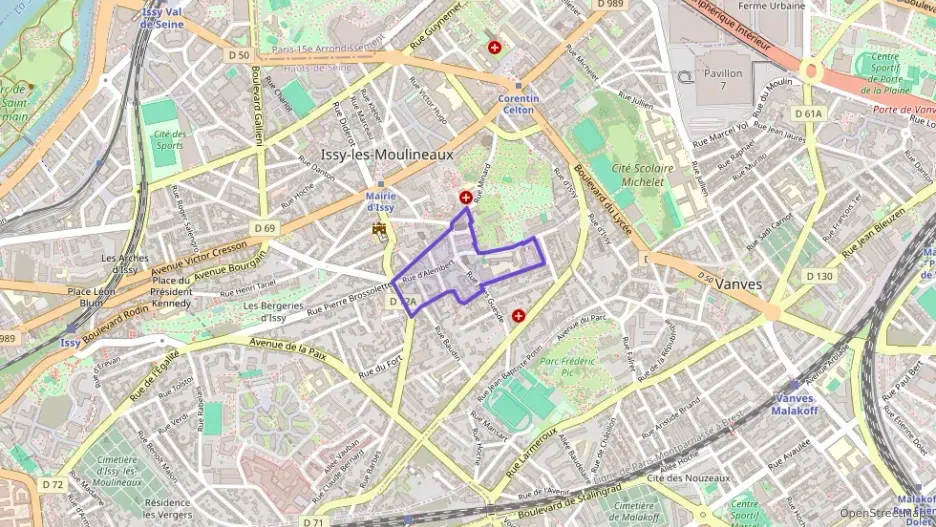 Appartement 39 m² deux pieces à vendre à Issy-les-Moulineaux
