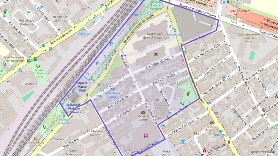 Appartement 32 m² deux pieces à vendre à Malakoff