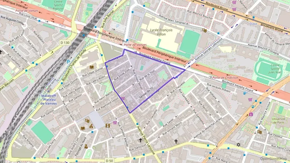 Appartement 58 m² quatre pièces à vendre à Malakoff