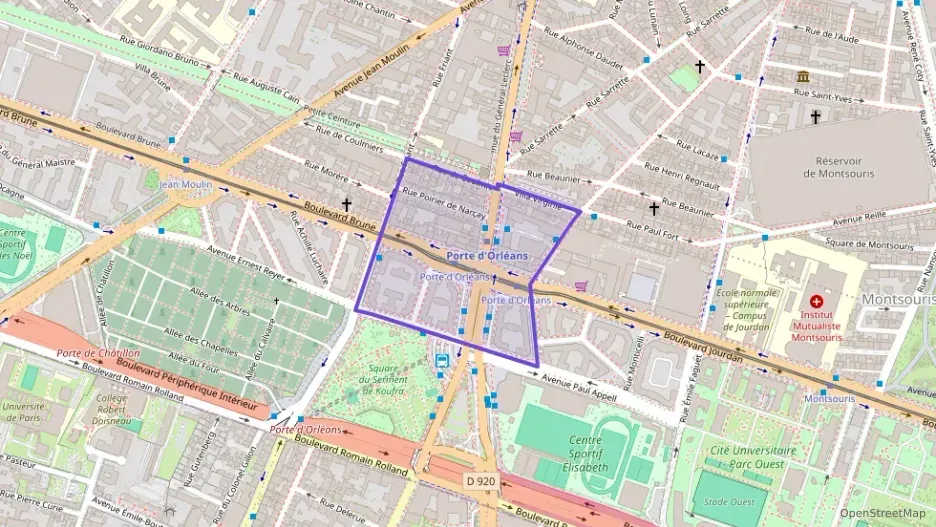 Appartement 55 m² trois pièces à vendre à Paris 14e Arrondissement