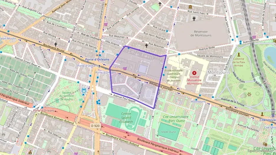 Appartement 56 m² deux pieces à vendre à Paris 14e Arrondissement