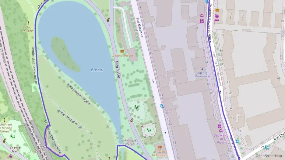 Appartement 35 m² une piece à vendre à Paris 14e Arrondissement