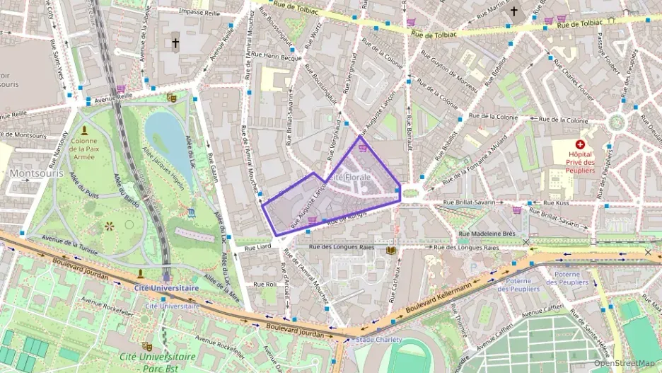 Appartement 110 m² quatre pièces à vendre à Paris 13e Arrondissement