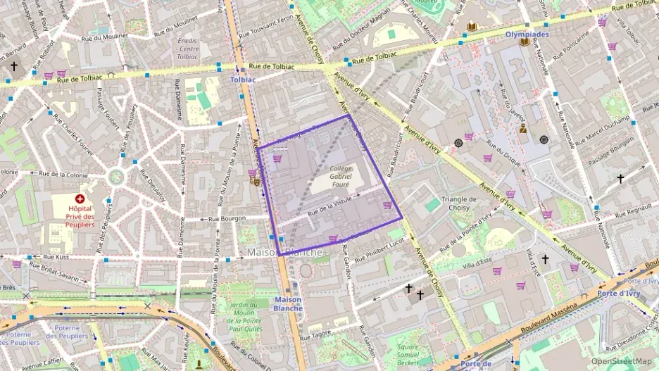 Appartement 37 m² deux pieces à vendre à Paris 13e Arrondissement