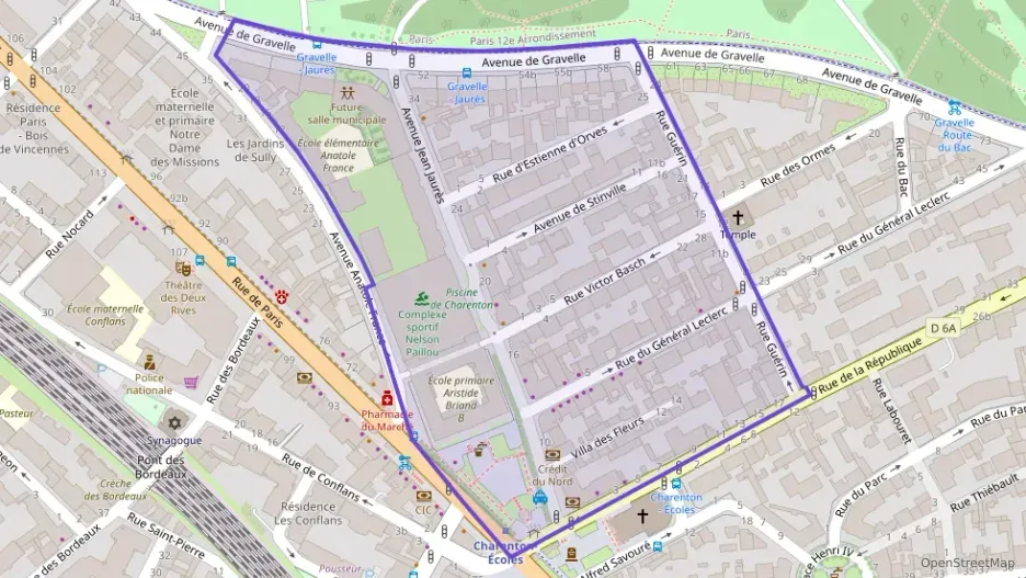 Appartement 44 m² deux pieces à vendre à Charenton-le-Pont