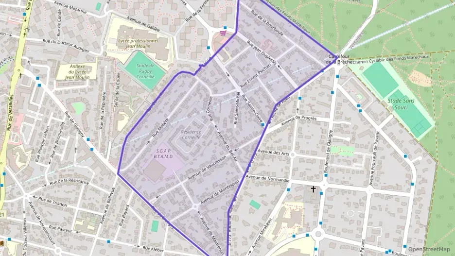 Appartement 73 m² quatre pièces à vendre à Le Chesnay-Rocquencourt Appartement 73 m² quatre pièces à vendre à Le Chesnay-Rocquencourt