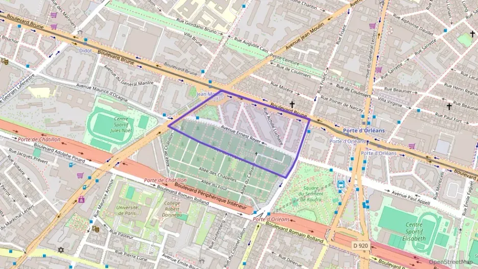 Appartement 41 m² deux pieces à vendre à Paris 14e Arrondissement