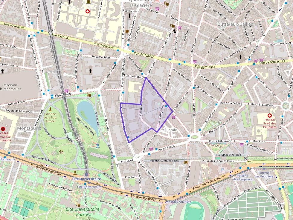 Appartement 56 m² deux pieces à vendre à Paris 13e Arrondissement