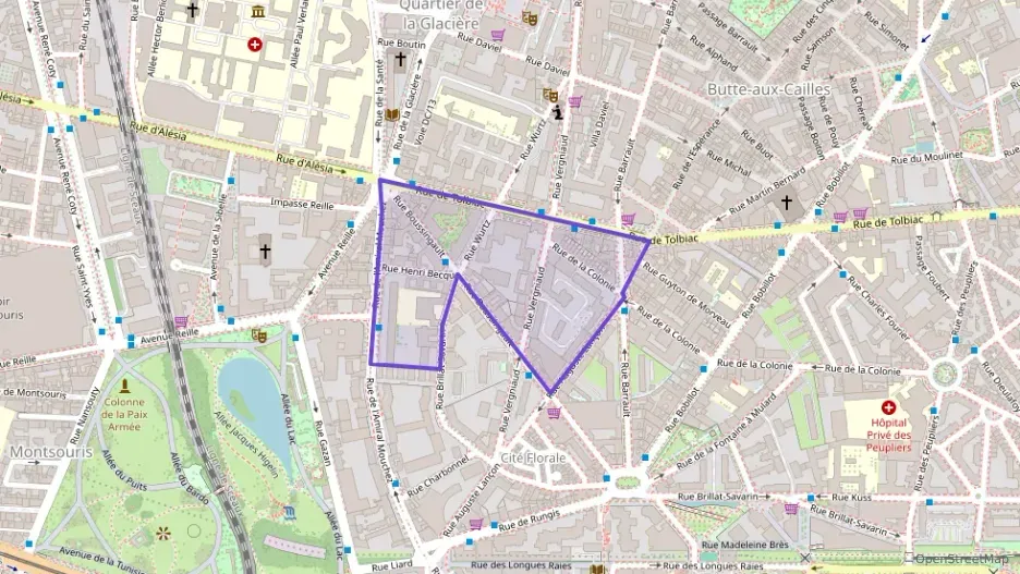 Appartement 21 m² une piece à vendre à Paris 13e Arrondissement