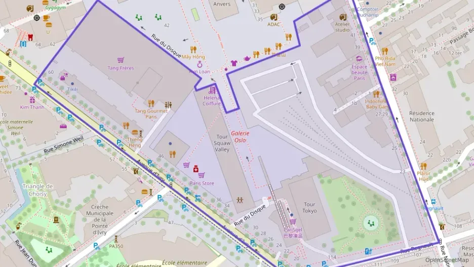 Appartement 57 m² trois pièces à vendre à Paris 13e Arrondissement Appartement 57 m² trois pièces à vendre à Paris 13e Arrondissement