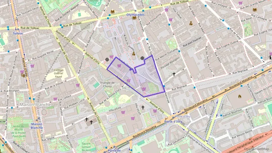 Appartement 57 m² trois pièces à vendre à Paris 13e Arrondissement Appartement 57 m² trois pièces à vendre à Paris 13e Arrondissement